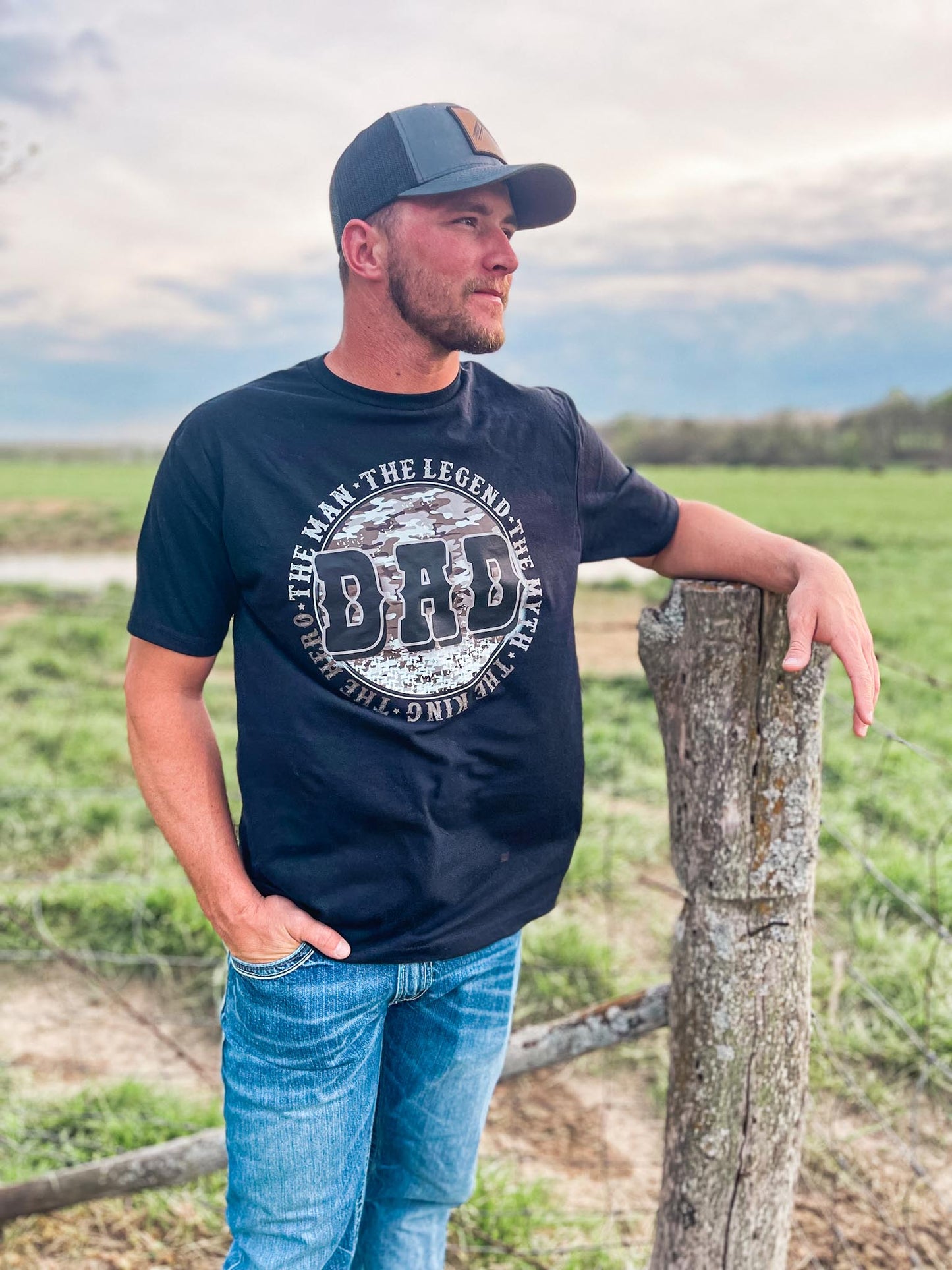DAD-THE MAN THE MYTH THE LEGEND TEE