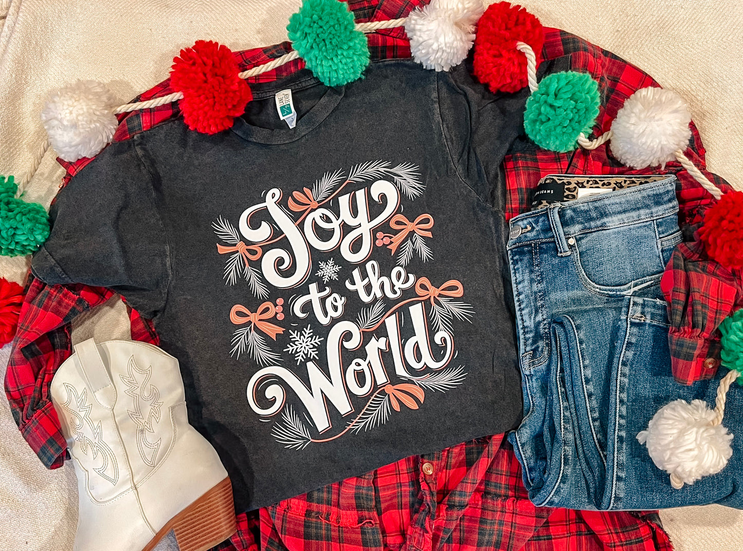JOY TO THE WORLD TEE (ACID)