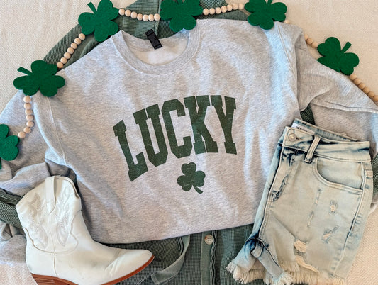 LUCKY SWEATSHIRT (ASH)