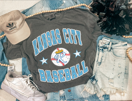 KANSAS CITY ROYALS VINTAGE TEE (PEPPER)