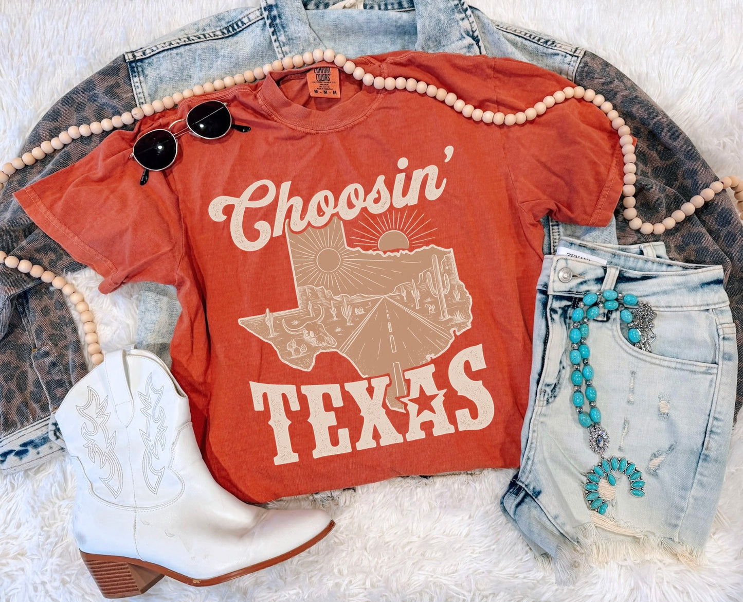 CHOOSIN TEXAS TEE (YAM)