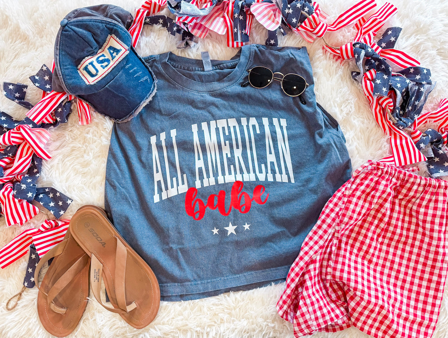 ALL AMERICAN BABE TANK