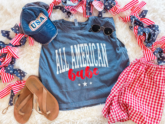 ALL AMERICAN BABE TANK