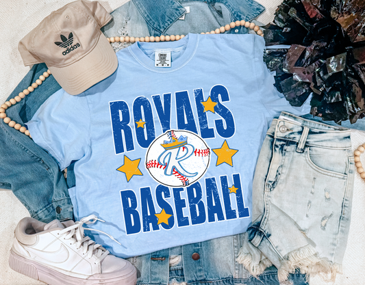 ROYALS NEW STARS TEE (CHAMBRAY)