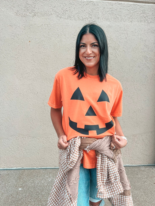 JACKOLANTERN TEE (ORANGE CC)