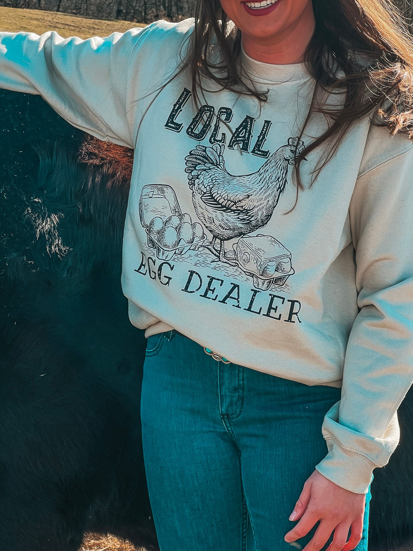 LOCAL EGG DEALER SWEATSHIRT