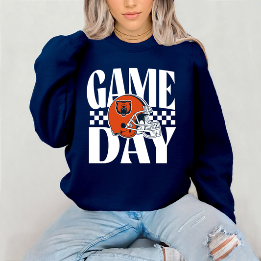 GAMEDAY BEARS SWEATSHIRT (NAVY)