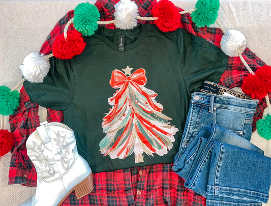 COLORFUL CHRISTMAS TREE TEE (FORREST)