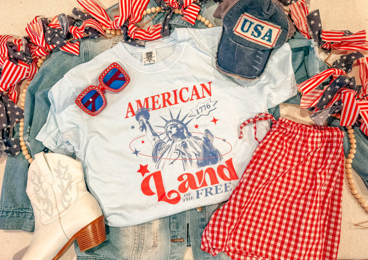 AMERICA LAND OF LIBERTY (CHAMBRAY)