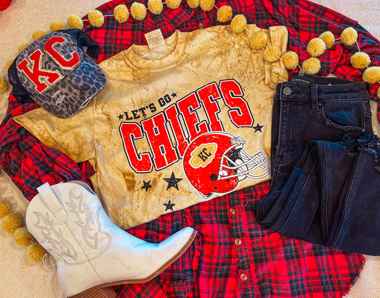 LET'S GO CHIEFS TEE (YELLOW CB)