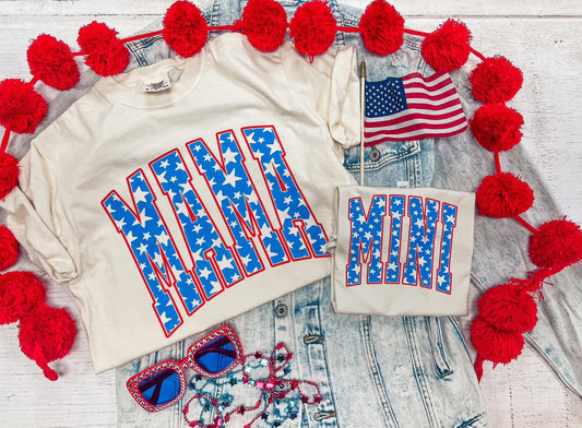 MAMA & MINI STARS TEE