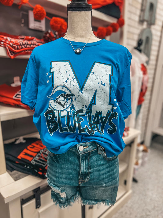 CUSTOM SCHOOL SPIRIT WEAR - MESSAGE US FOR MOCK UP {{GRUNGE VARSITY LETTER}}