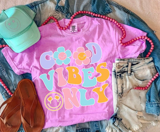 GOOD VIBES ONLY (N PURPLE)