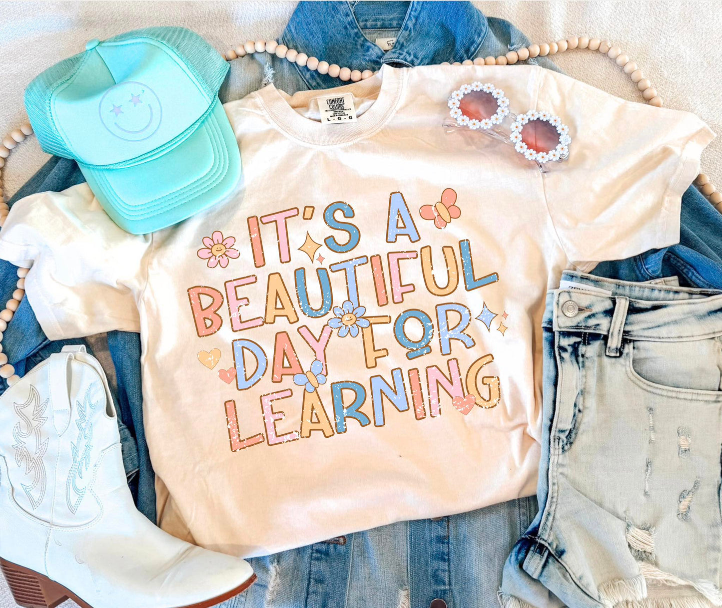 ITS A BEAUTIFUL DAY FOR LEARNING (IVORY)