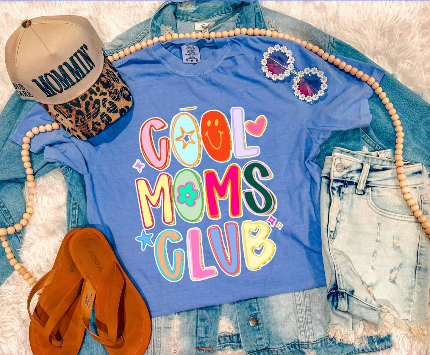COOL MOMS CLUB (FLO BLUE)