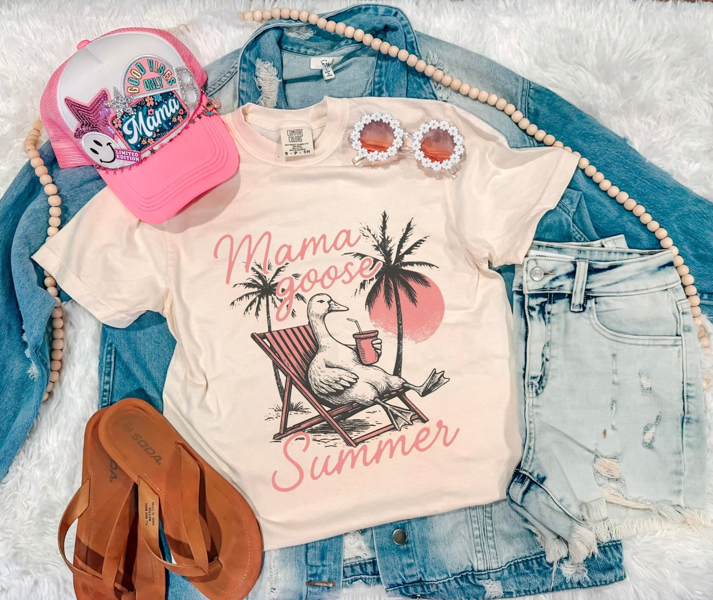 MAMA GOOSE SUMMER (IVORY)