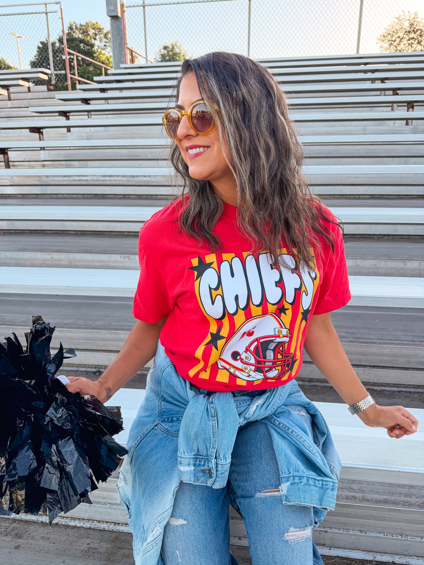 CHIEFS RETRO TEE (RED CC)