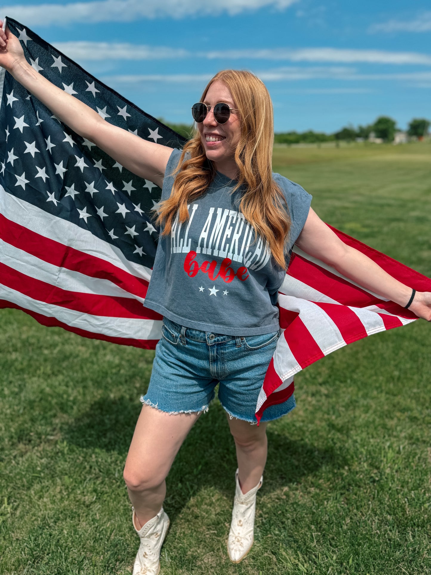 ALL AMERICAN BABE TANK