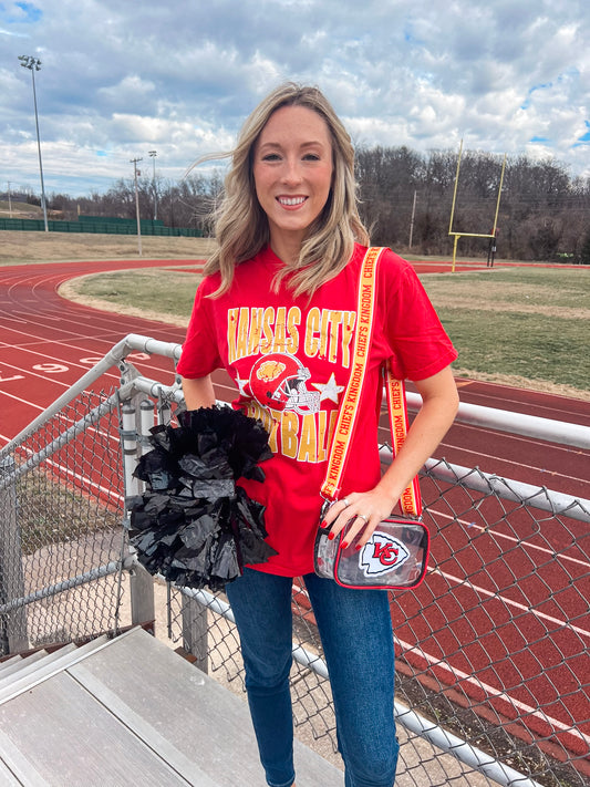 KANSAS CITY FOOTBALL STARS TEE (RED)