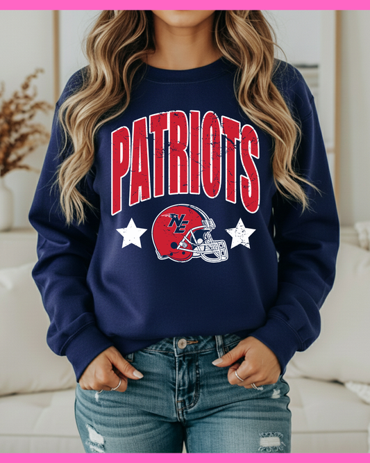 PATRIOTS STARS SWEASHIRT (NAVY)