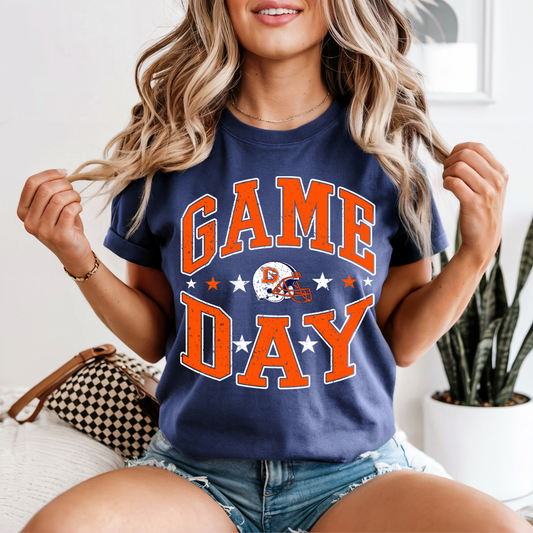 GAMEDAY BRONCOS TEE (NAVY)