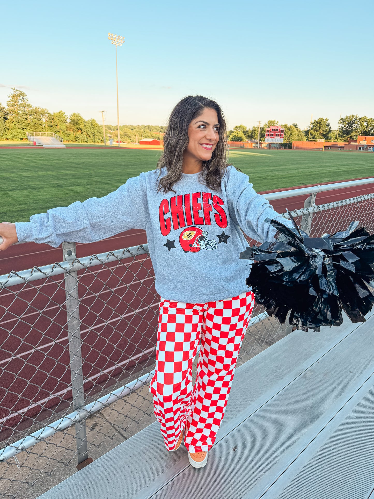 CHIEFS STARS SWEATSHIRT (S GREY)