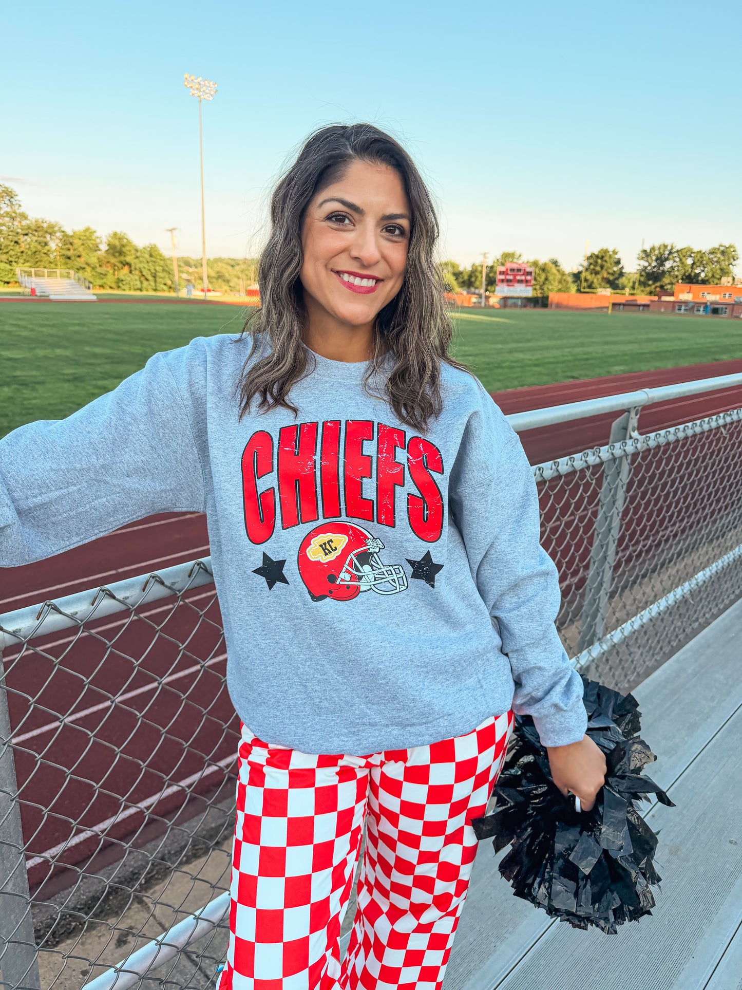 CHIEFS STARS SWEATSHIRT (S GREY)