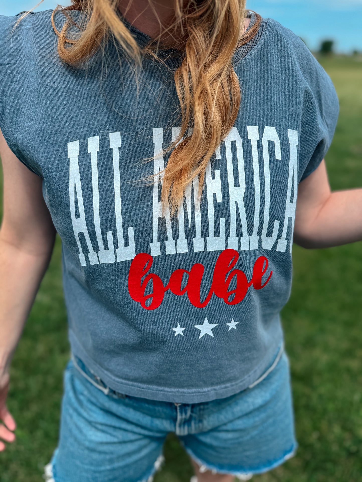 ALL AMERICAN BABE TANK