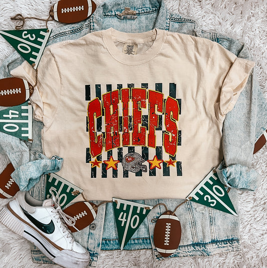 CHIEFS CHECKERED (IVORY CC)