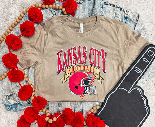 KANSAS CITY FOOTBALL (TAN BC)