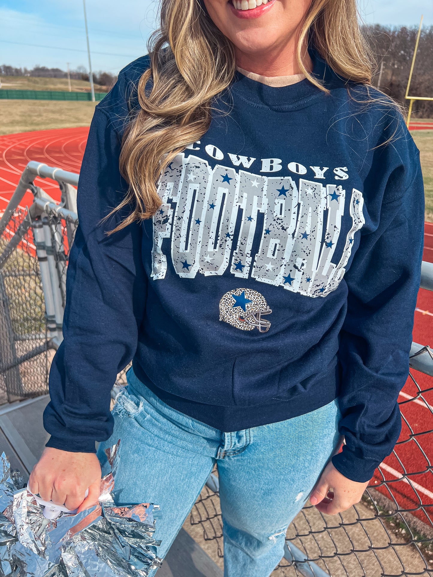 COWBOYS FOOTBALL SWEATSHIRT