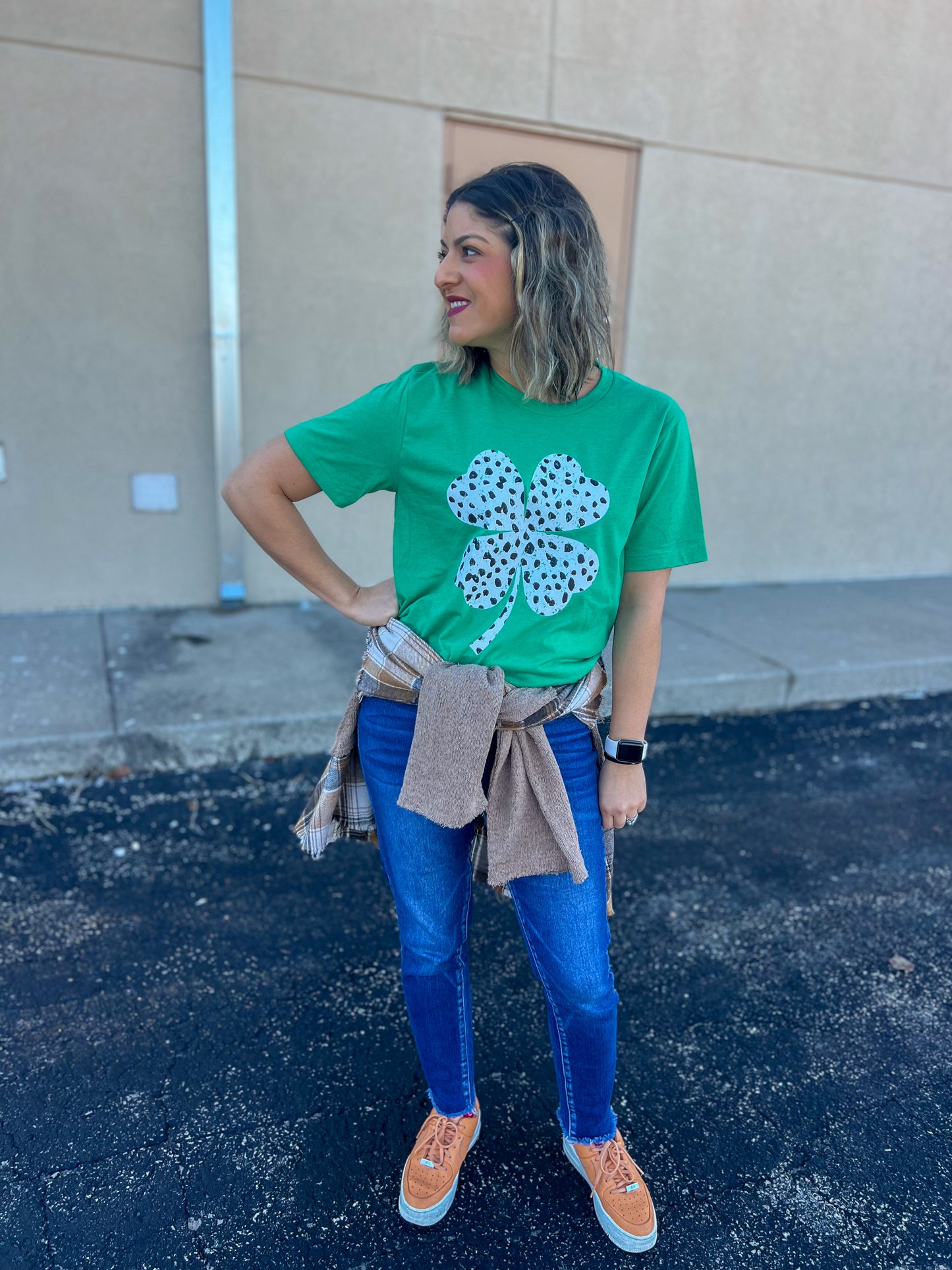 POLKA DOT CLOVER TEE