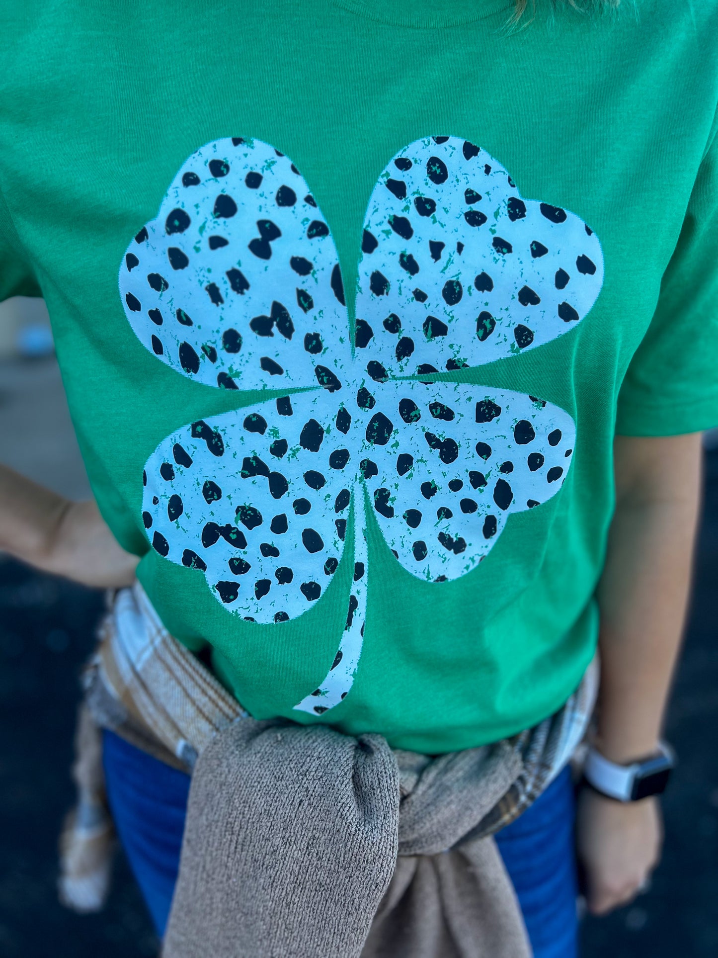 POLKA DOT CLOVER TEE