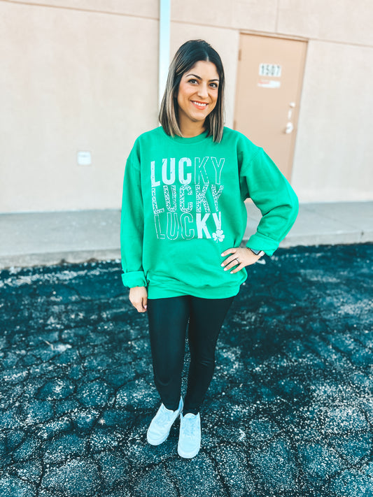 LUCKY LUCKY LUCKY SWEATSHIRT