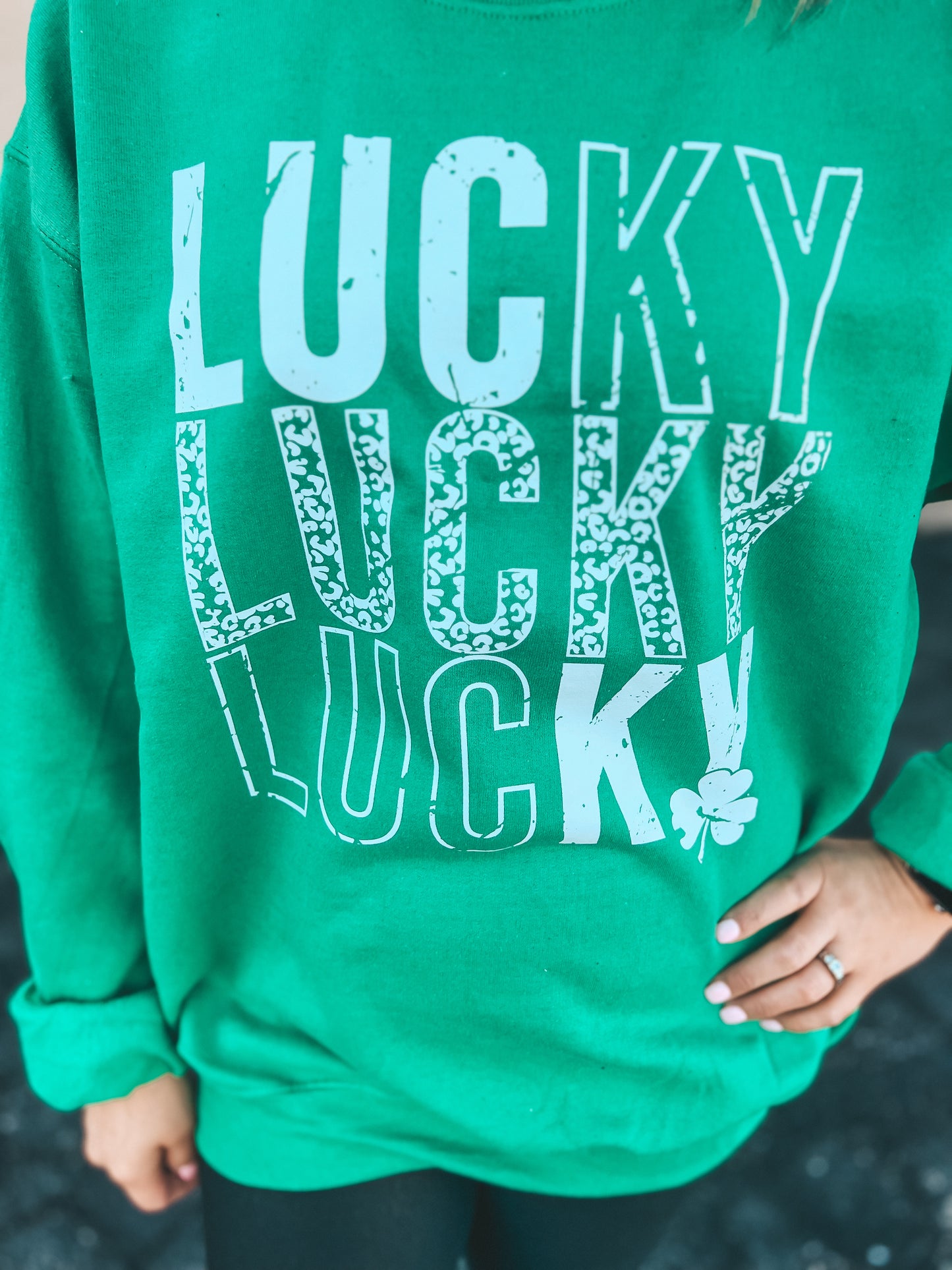 LUCKY LUCKY LUCKY SWEATSHIRT