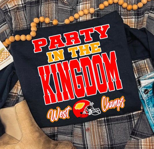 PARTY IN THE KINGDOM SWEATSHIRT (BLACK)