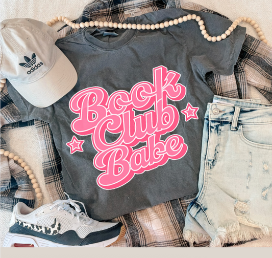 BOOK CLUB BABE TEE (PEPPER)